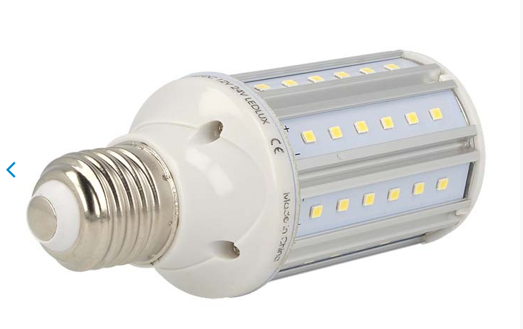 Lampada LED Bulbo Sfera E27 220V 4W=45W Bianco Freddo Base Ceram